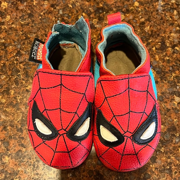 Spiderman size 18-24 month Robeez *Replacement or Project* - Picture 1 of 3